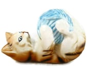 ON SALE 30% OFF Cats Of Character Figurine  "Roly Poly"  by Danbury Mint