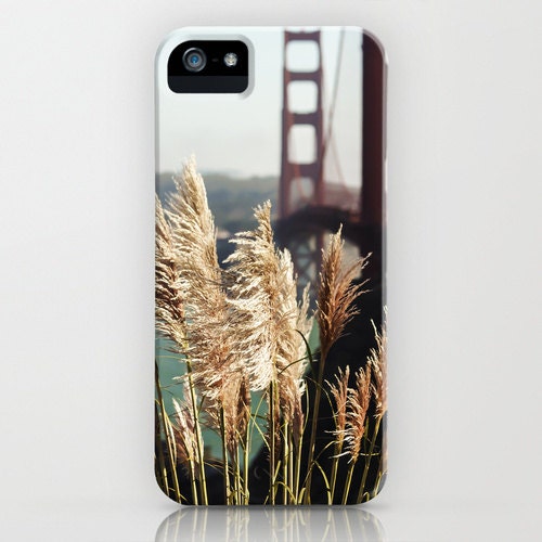 Golden Gate iPhone Case - Hard Plastic 4G Case with artwork