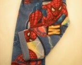 Large Spiderman Fleece Diaper Cover Longies Pants