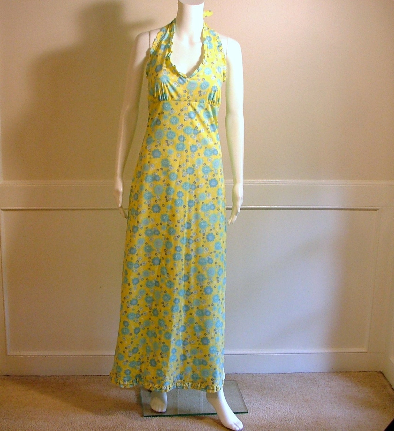 LILLY PULITZER Halter Top Maxi Dress Size 10