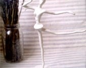 dancing ballerina.white.
