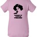 Daddy's Little Princess Infant Bodysuit Creeper One Piece Funny Baby Shower Gift - Pink