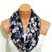 Nomad fabric scarves,Infinity Scarf,Loop Scarf,Circle Scarf,.Ultra soft..Nomad Tube...hand-painted accents