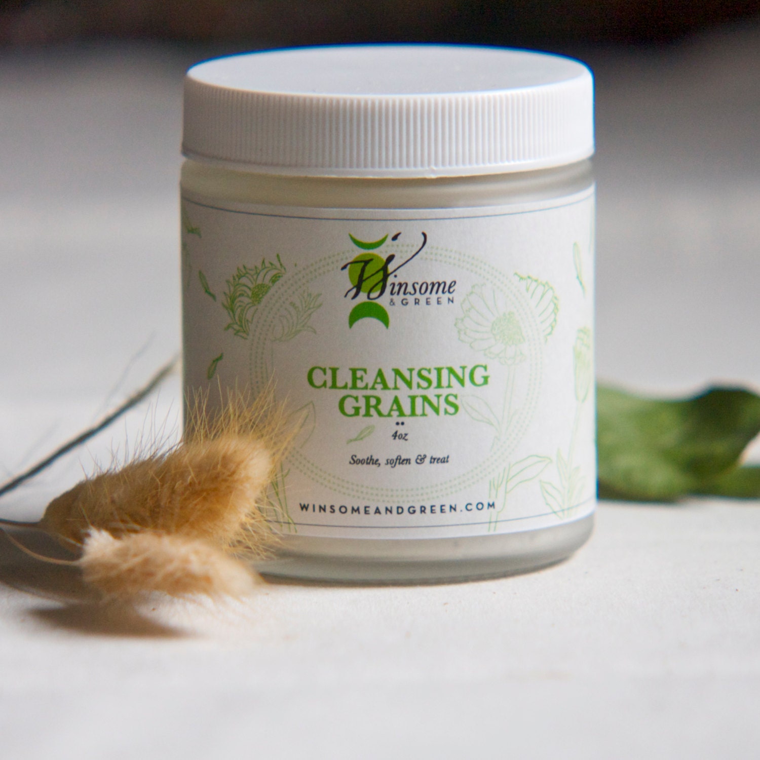 Organic Cleansing Grains 100% Natural Face Wash Skin Care