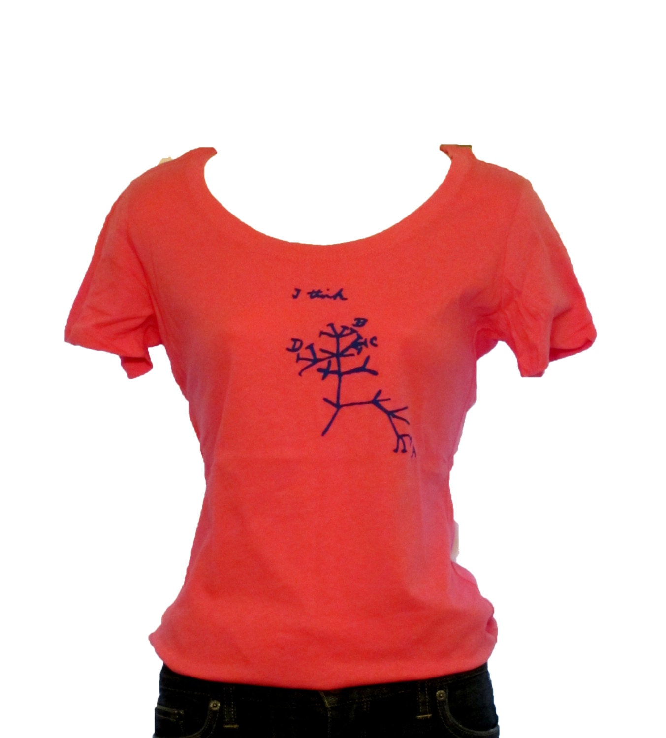 Biology Nerd Shirt - First Phylogenetic Tree - Charles Darwin Tree of Life
