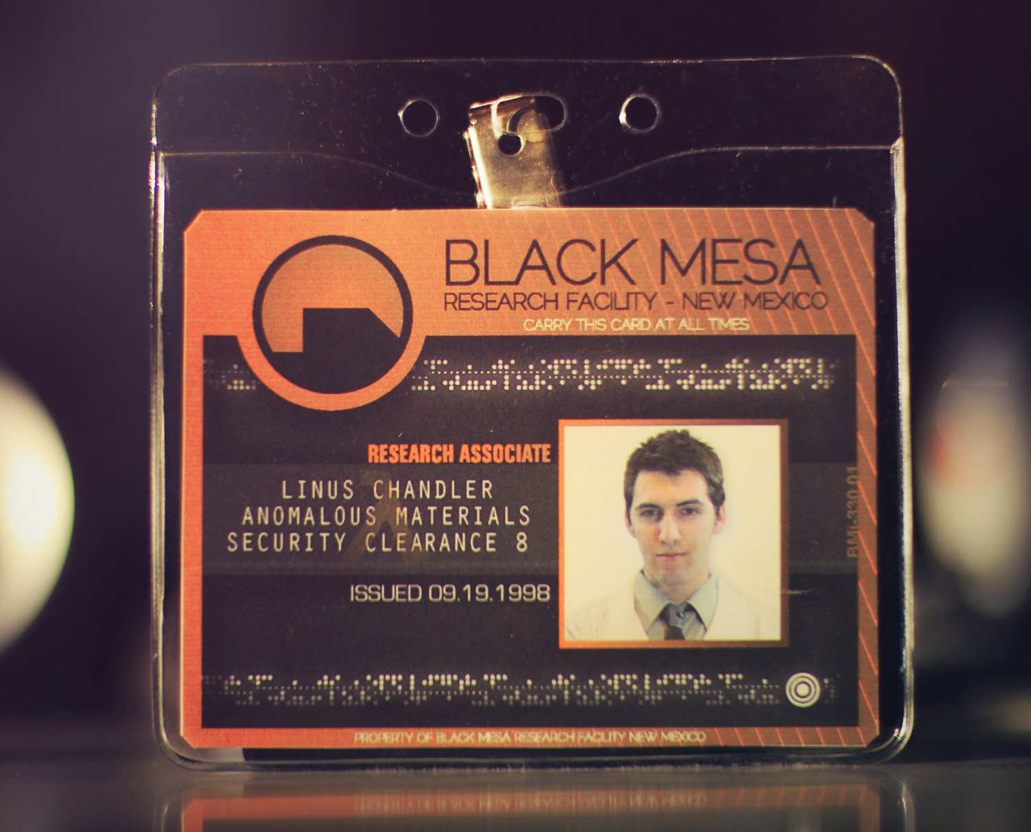 Black Mesa ID Badge