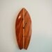 Tide Clock - Surfboard, Mahogany & poplar