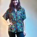 Vintage African Jungle Print Blouse
