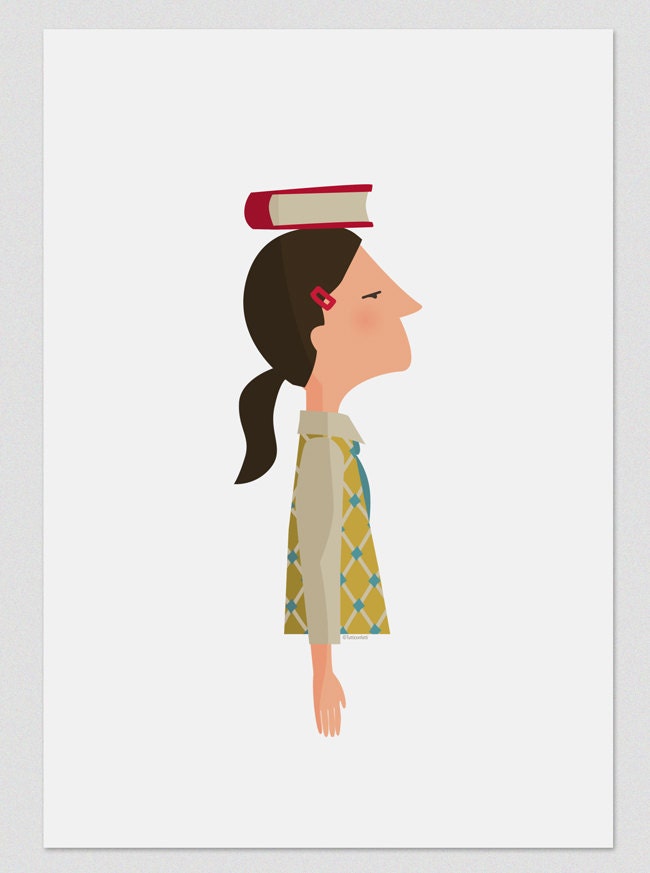 Illustration. Reader Brown