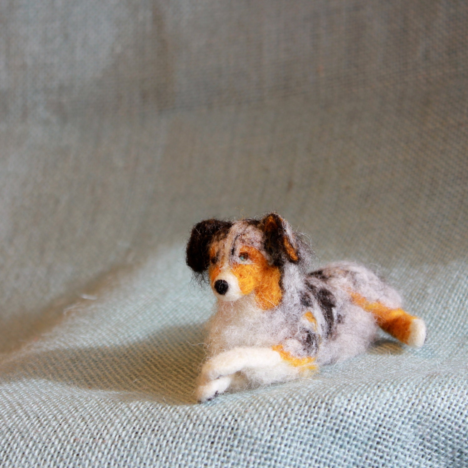 Australian Shepherd: Custom Pet Portrait to Match Your Best Friend