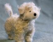 Tiny Felt Dog Portrait - Poodles, Bichons other CURLY dogs - Match your pet or favorite breed
