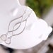Silver and Opal Earring - Marquise Earring with Moonstone Drops - Sterling Silver Earwires - October Birthstone