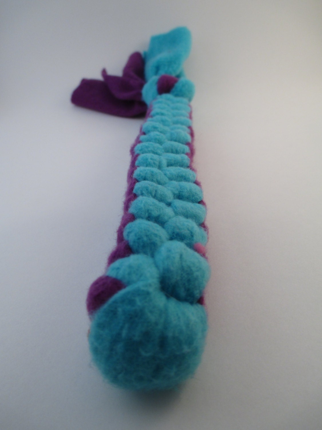 Fleece Dog Toy // Chew // Fetch // Tug // Small Dog