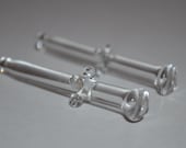 Glass Nails, Bho Nails, Boro Nails, Borosilicate Glass, Boro Glass, Boro, Handblown Glass, Glass On Glass, G On G, Set of 3