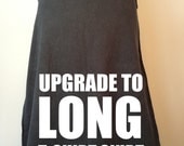 UPGRADE to a LONG T-Shirt Skirt or Dress / Upgrade Short T-Skirt to LONG T-Skirt / Recycled Cotton Tees / T-Skirt / Upcycled Tshirt