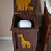 Diaper Genie Cover Box, Diaper Pail Box Cover for Nursery