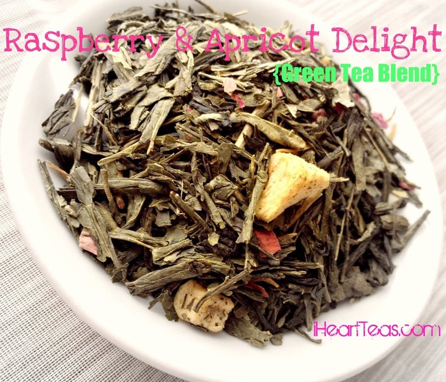 Raspberry & Apricot Delight Green Tea Blend