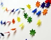 Rainbow party, Felt garland for rainbow birthday
