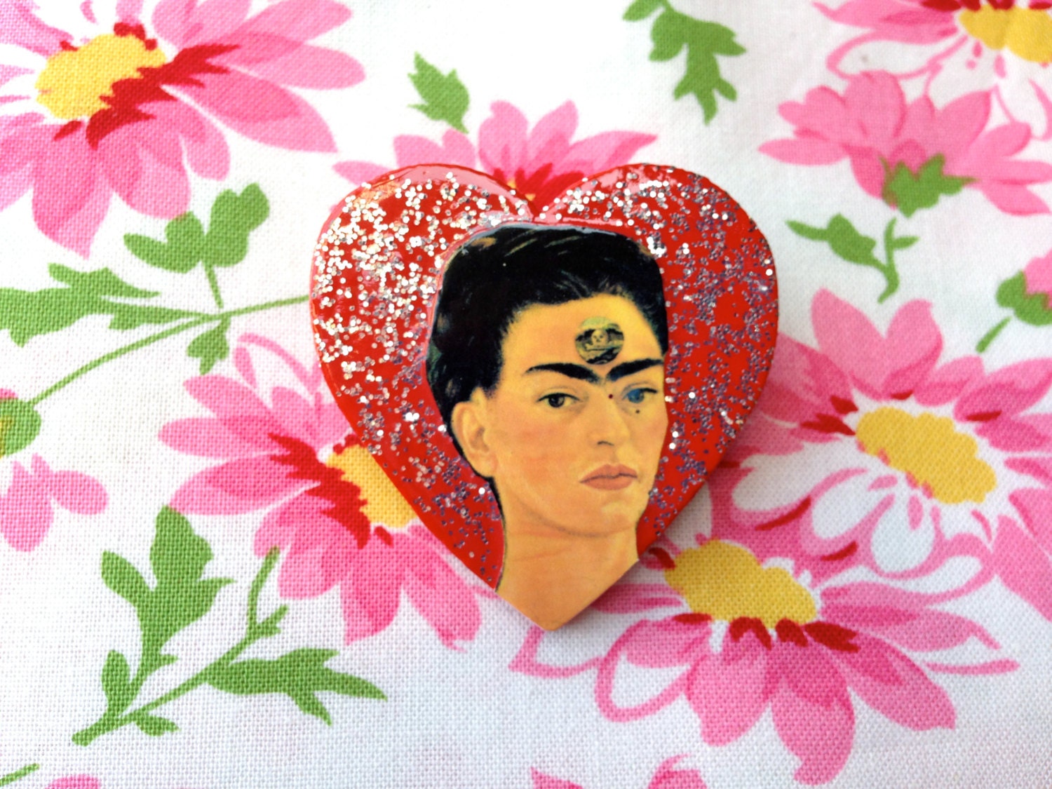 Frida Kahlo Brooch