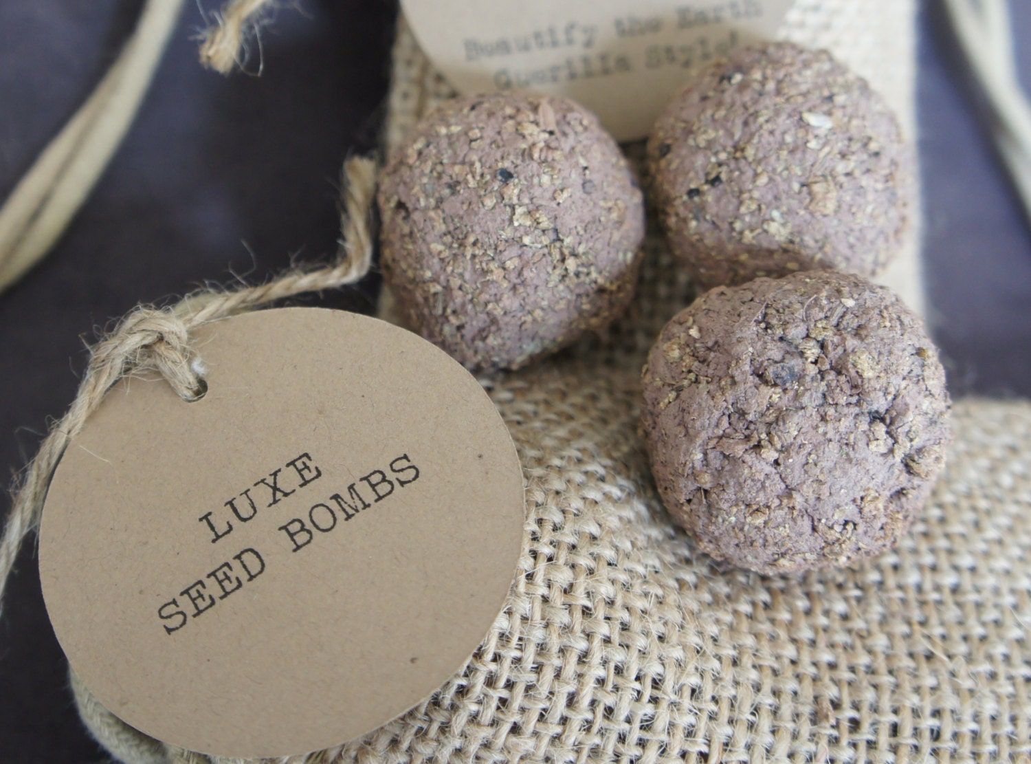 Luxe Wildflower Clay and Compost Seed Bombs