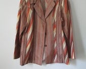 Vtg 90s Handmade Ethnic Southwestern inspired Jacket Blazer Medium or Large