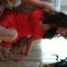 Vintage 60s Red Slip