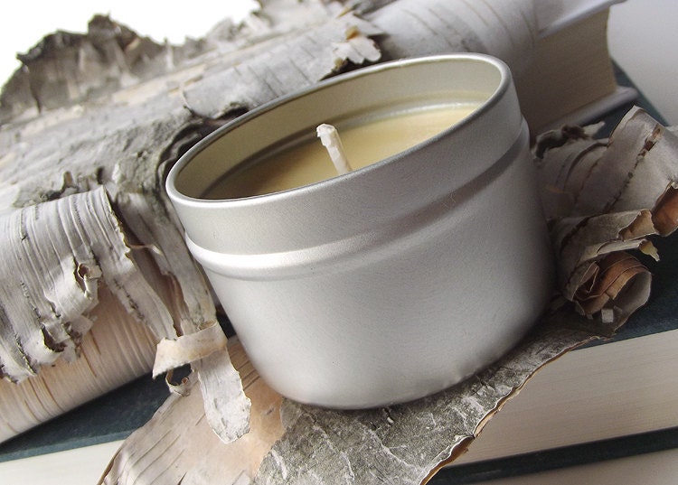 Soy Candle - Beer scented Soy Candle Tin -- 4 ounce Tin -- Man Friendly Candle