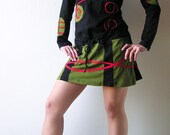 Chinese Mini Dress - 100% Cotton - PsyTrance - Long Sleeve Dress - Tunique
