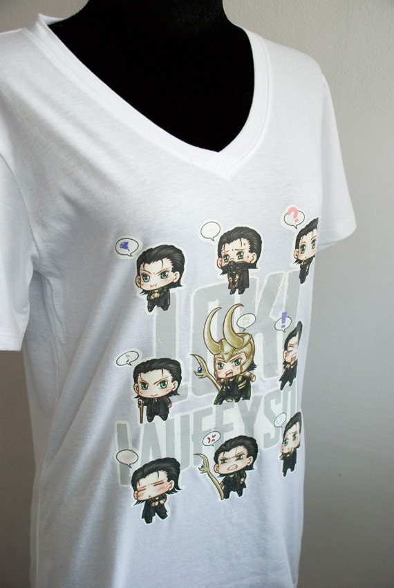 Loki Chibi Loki Laufeyson 9 Ver. T-shirt short sleeve