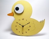 Yellow Duck Clock