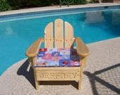 Toddler/Kids adirondack chair handmade by Woodworking for Children