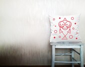 Children pillow decorative throw pillow fish pillow cover white cotton toss pattern pillow case wedding bedroom set 18x18 inches ohtteam