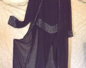 Steppin' Out  Vintage 3 Piece Pant Suit High Fashion Red Carpet Night