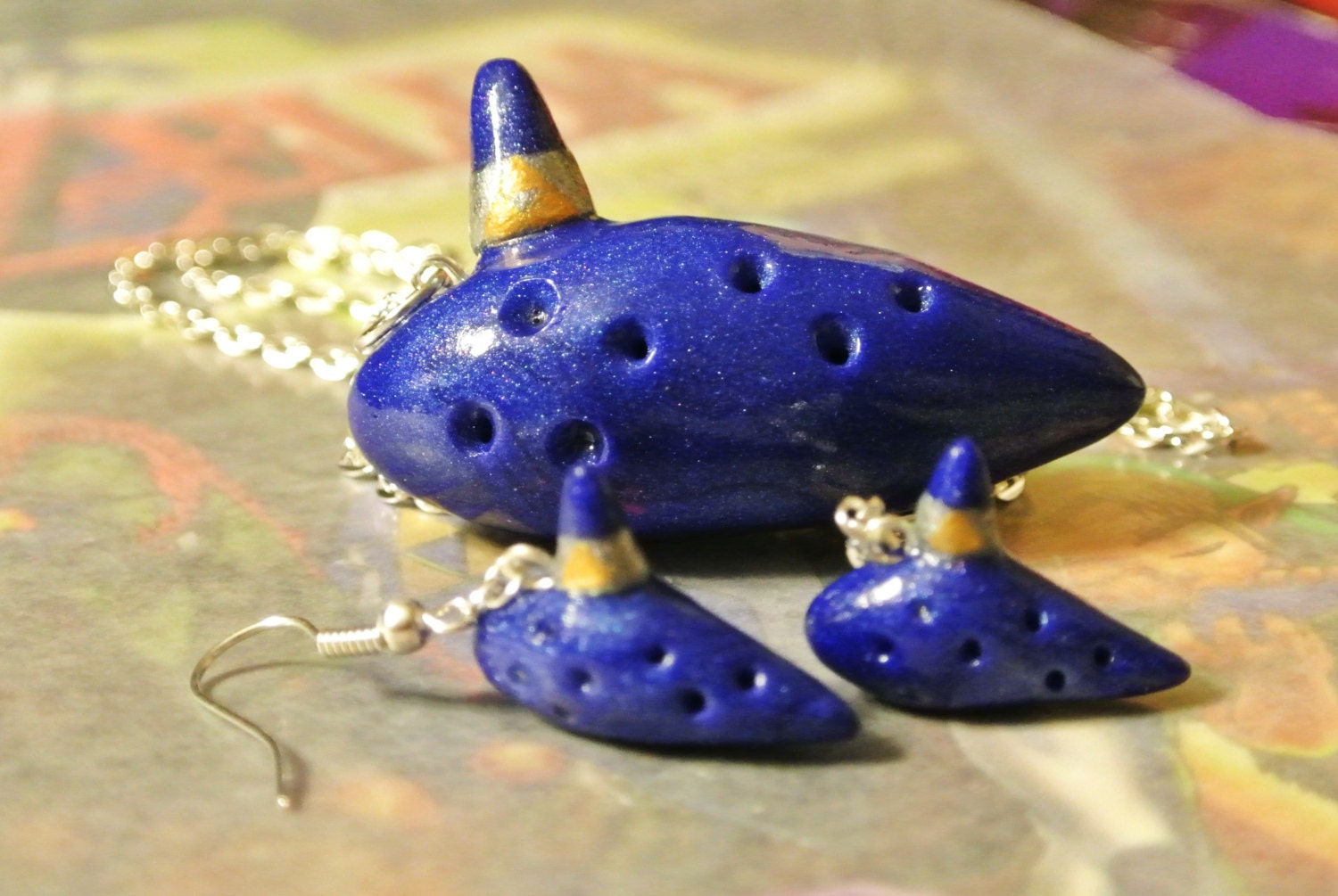 Zelda // Ocarina of Time Jewelry Set