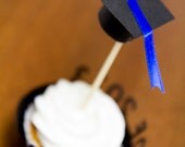 Graduation Cupcake Toppers - 3D Hat - Set of 12 Il_170x135