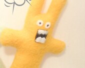 Mini Boy Monster Plush- Pocket Monster- Small Children's Stuffed Animal- Miniature Monster