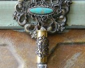 Bullet Necklace, Bullet Jewelry, Bullet Pendant, Outlaw Glam