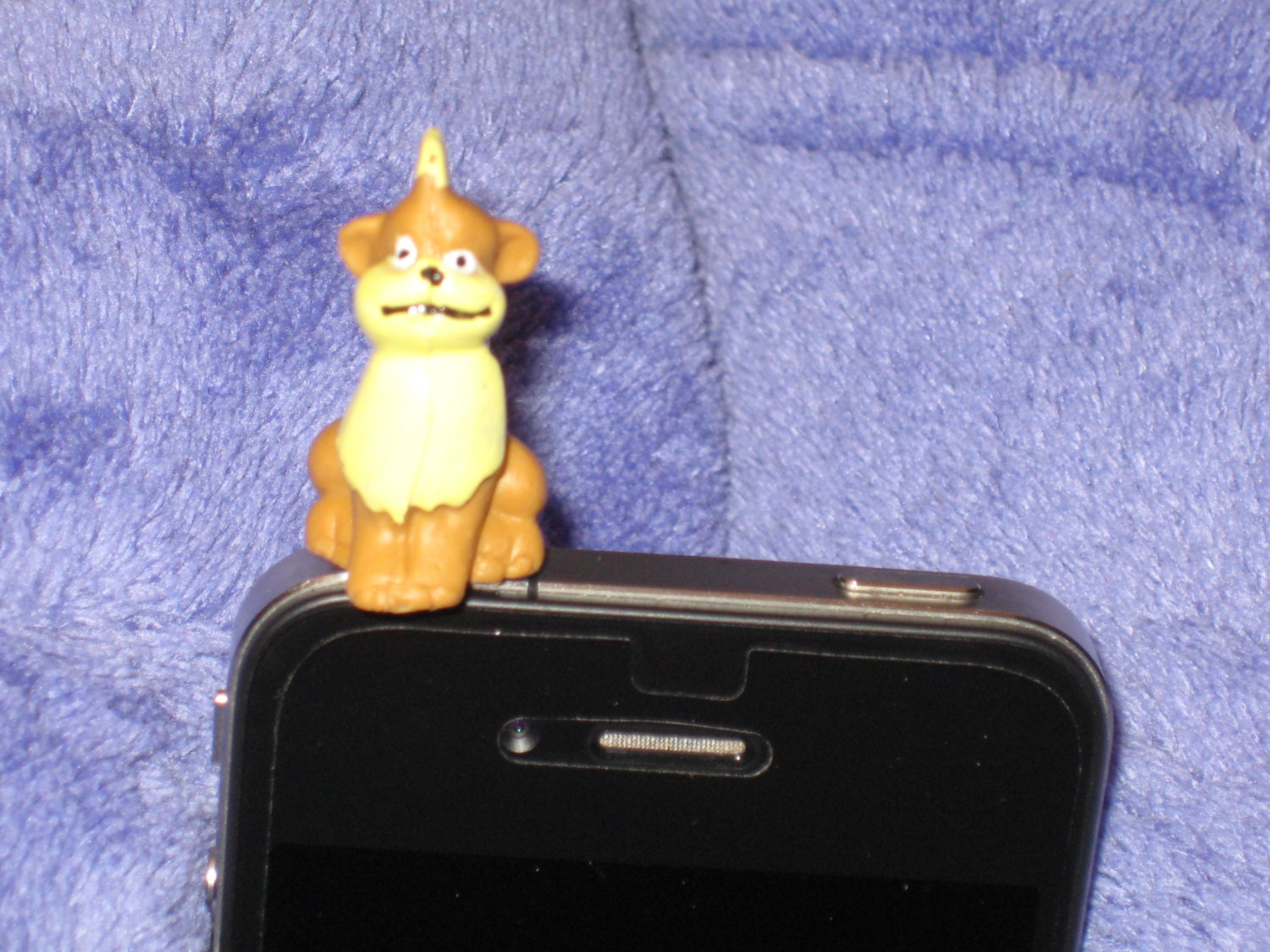 Pokemon Growlithe or Arcanine Phone Charm Ear Jack Plug