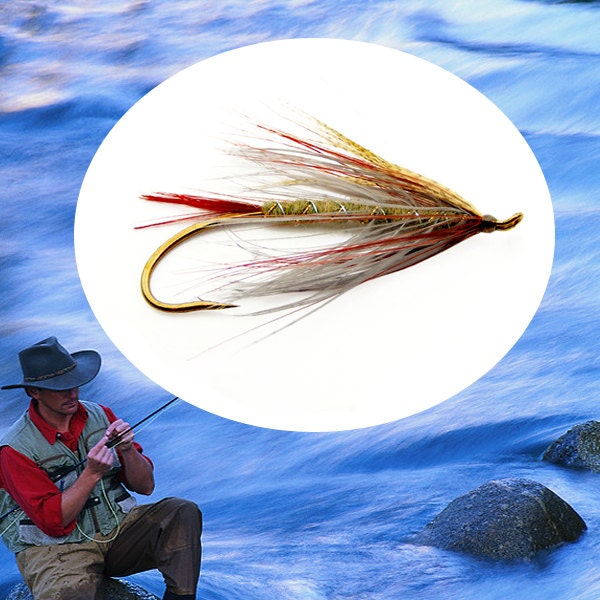 Summer Spey Flies: Lady Caroline Spey Steelhead Salmon Fly (3 Flies) Hook Size 1.5