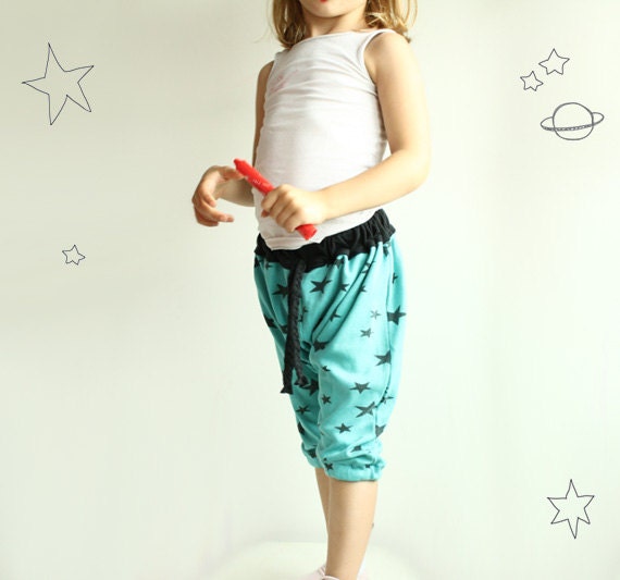 NEW Harem pants pattern for boys and girls - children sewing tutorial - 6 months to 8 years