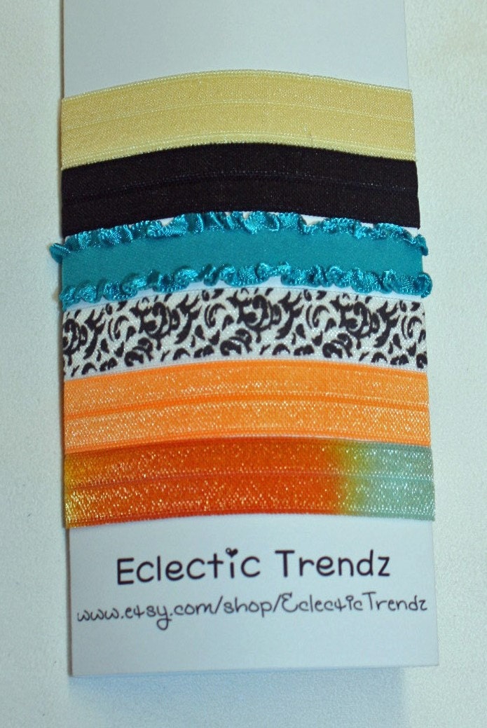 6 Fold Over Elastic Hair Ties, Sports, Dance, Ponytail Holders, Elastic, Emi Jay Style, Anthropology, Yoga