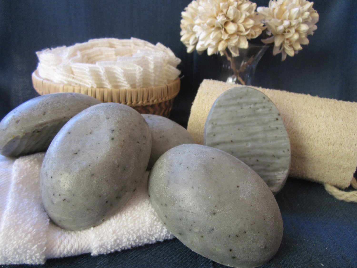 inspire. peppermint sage handcrafted soap