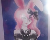 Bunny Love Print (A5)