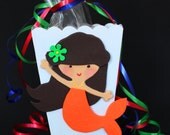 Mermaid Party Favor Boxes-10 Pcs Candy / Gift / Goodie / Bag / Birthday