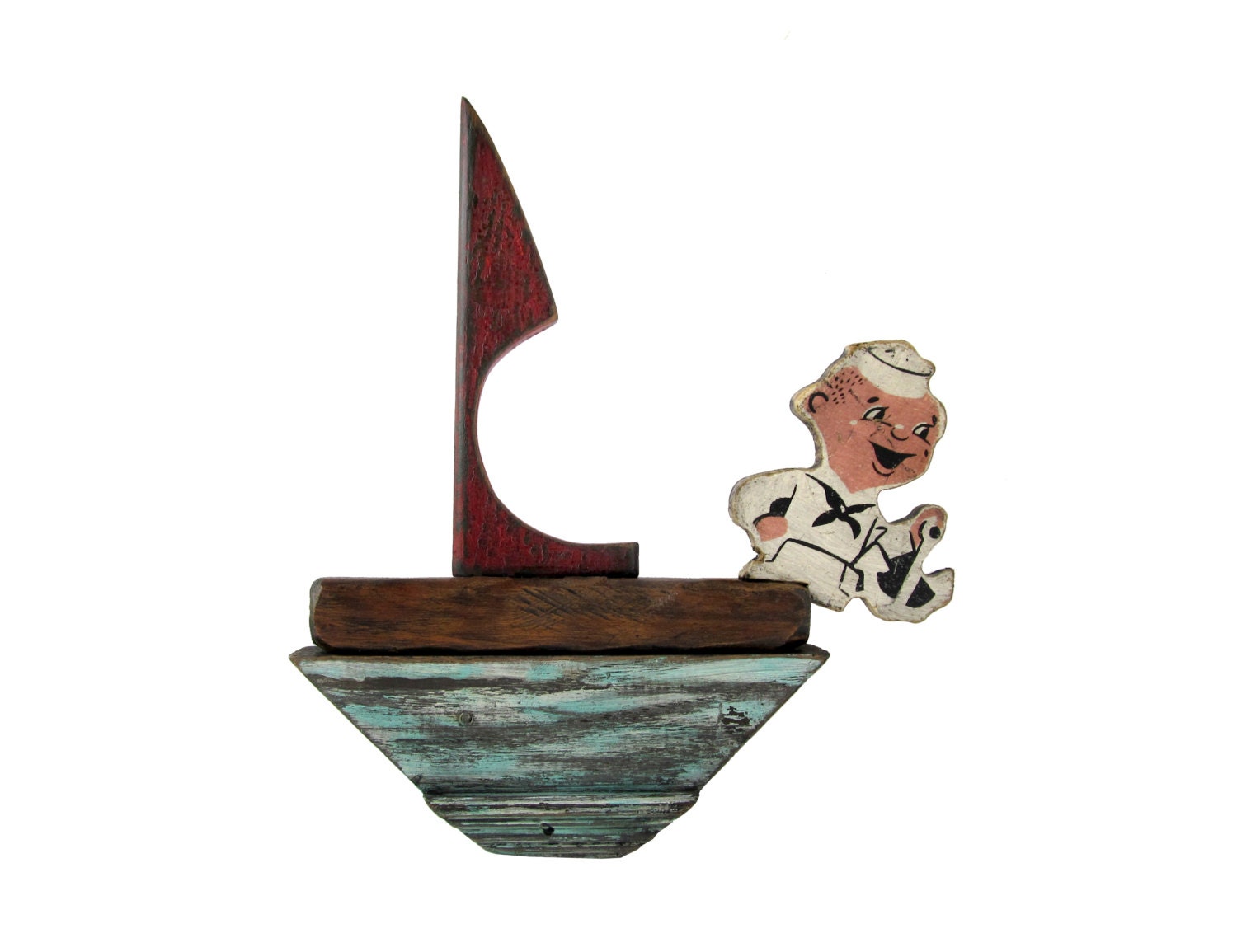 Anchors Aweigh - ASSEMBLAGE Mixed Media Wall Decor