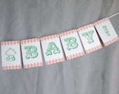 Cirque Welcome Baby Personalized Paper Garland Party Banner Great for Showers and Baby Rooms