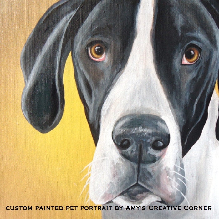 Custom Pet Portrait size 16x20