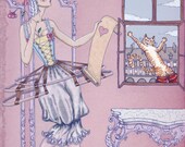 Romantic Fairy Tale Card - Pink