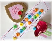 SweetHeart Candy Puzzle With Keepsake Box - Custom Made