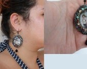 Princess Mononoke Earrings - Moro and San - Hayao Miyazaki